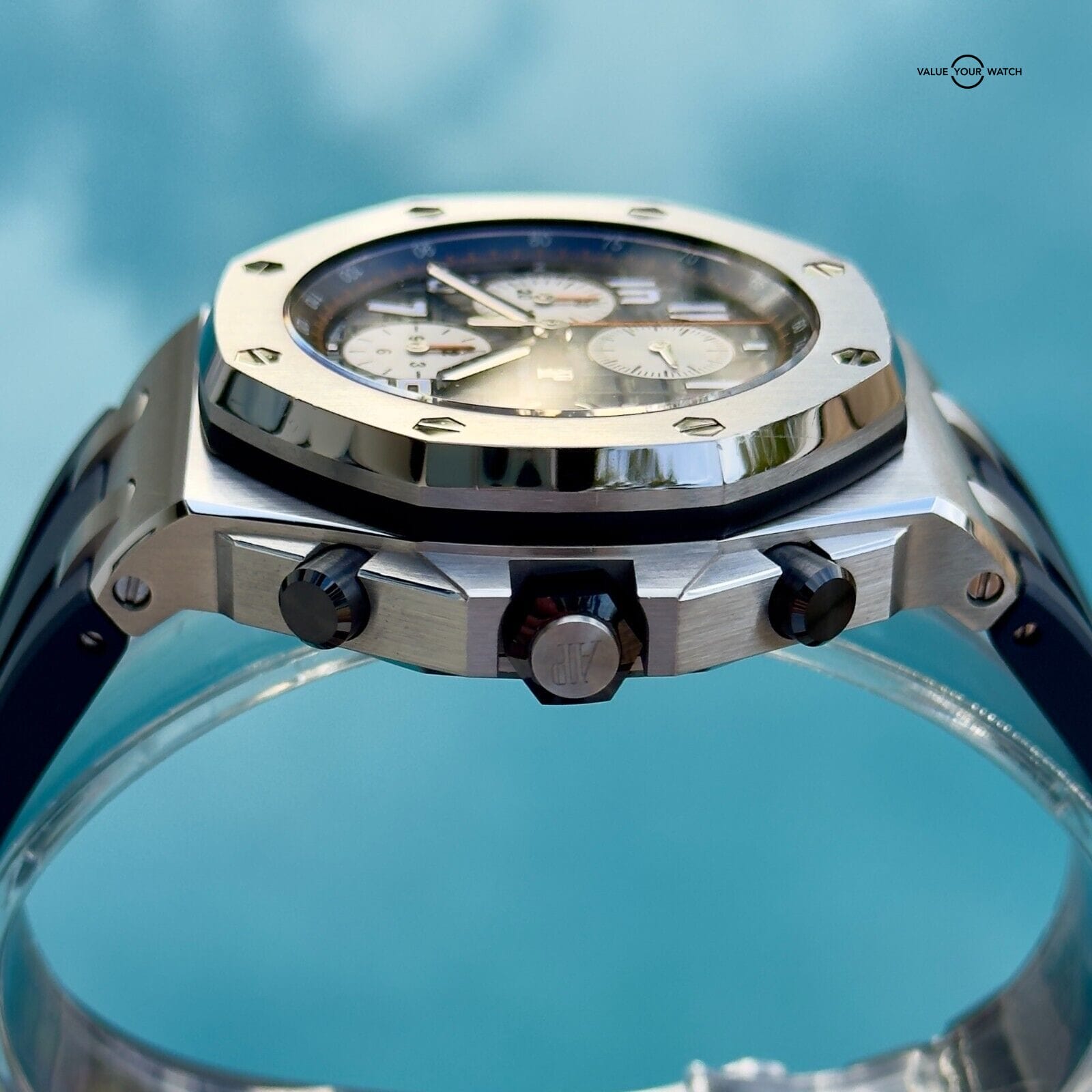 Audemars Piguet Royal Oak Offshore 42mm Gen 2 Navy Blue & Orange - Image 8