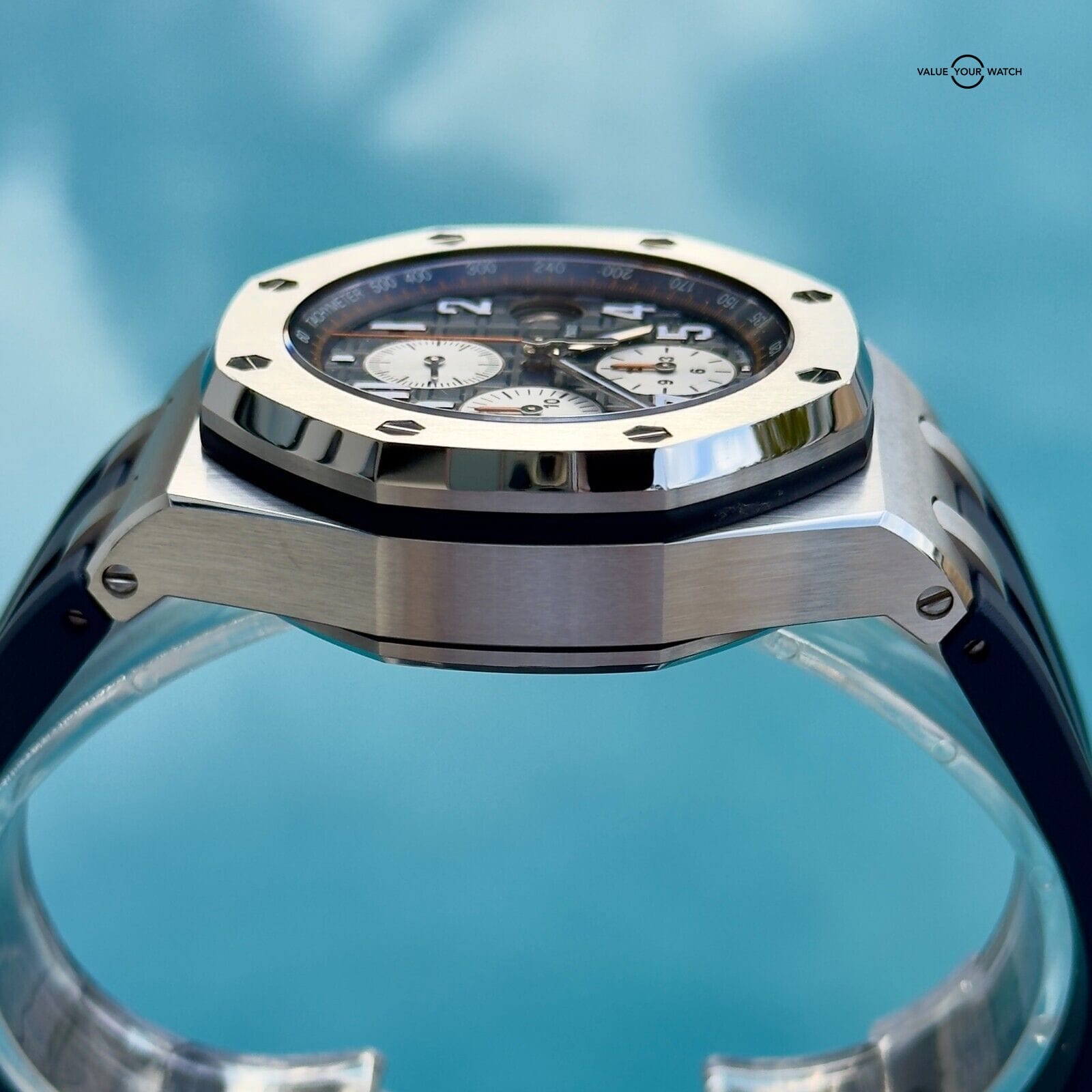 Audemars Piguet Royal Oak Offshore 42mm Gen 2 Navy Blue & Orange - Image 9