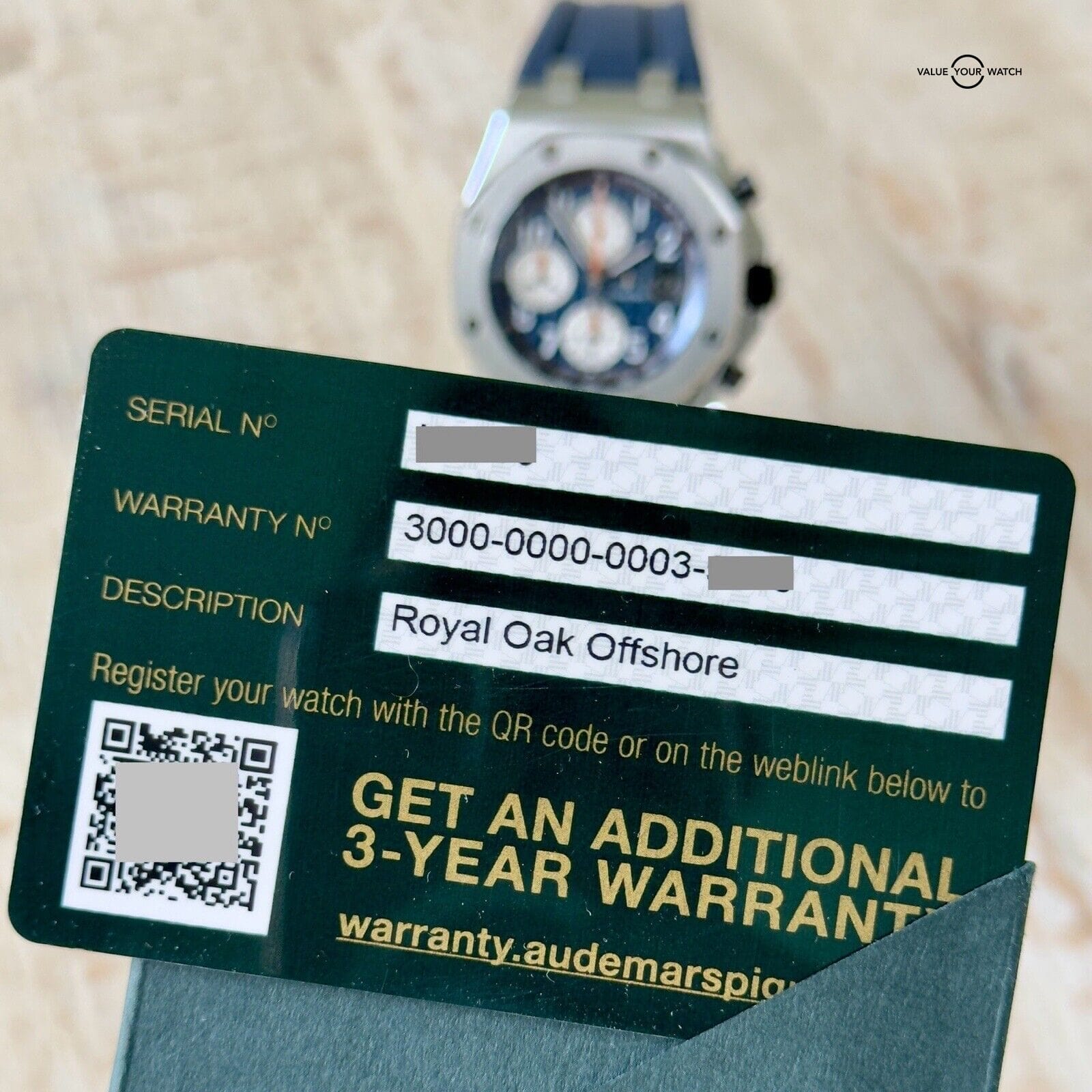 Audemars Piguet Royal Oak Offshore 42mm Gen 2 Navy Blue & Orange - Image 10