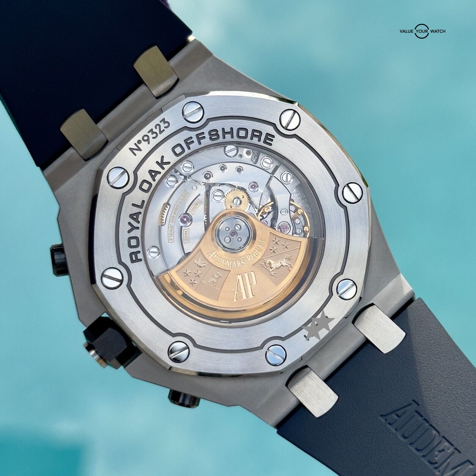 Audemars Piguet Royal Oak Offshore 42mm Gen 2 Navy Blue & Orange - Image 12