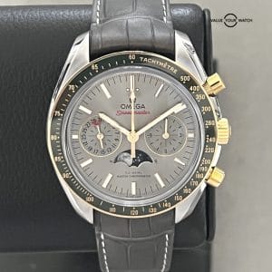 Omega Speedmaster Moonphase Gray Dial 44mm Men's Watch | Complete Set