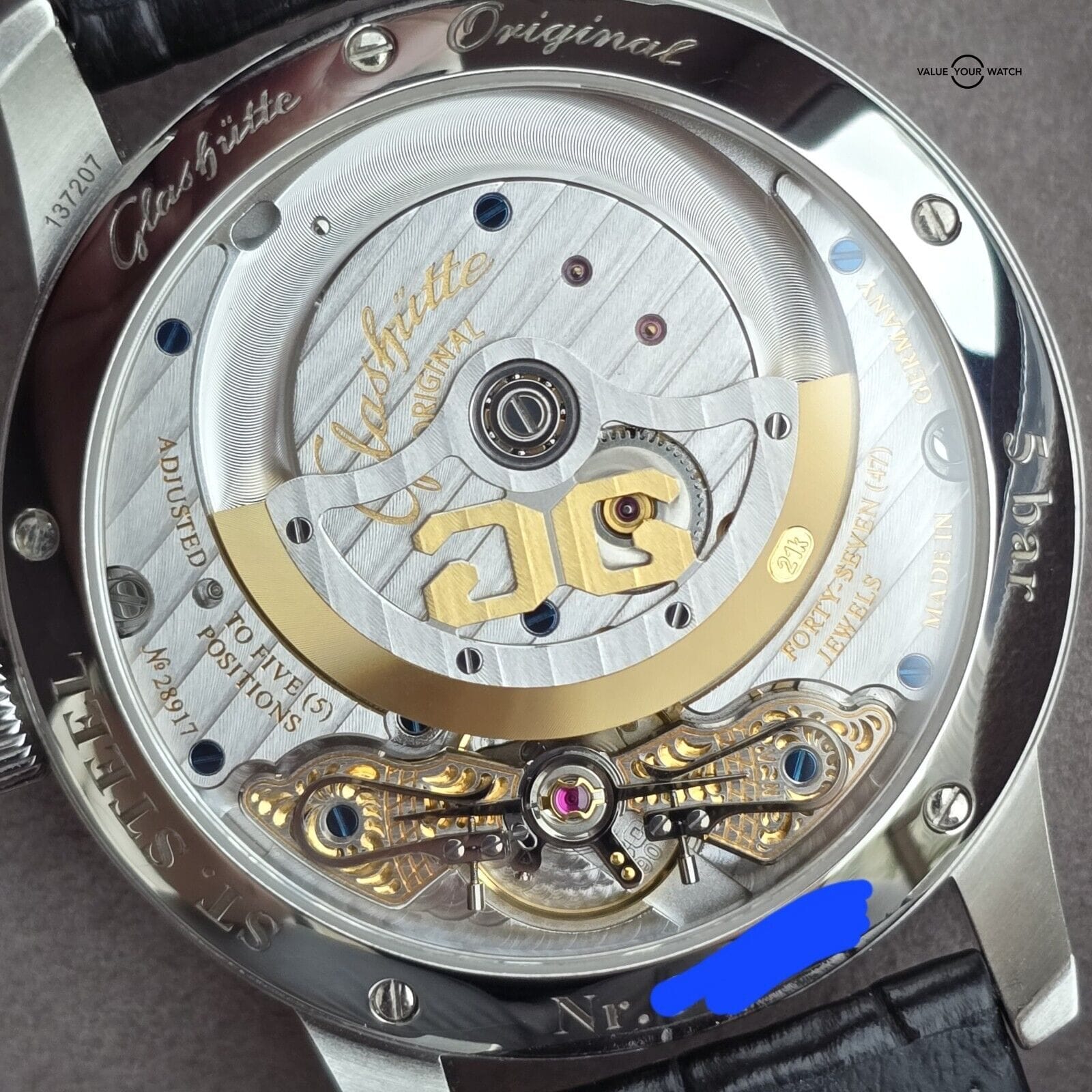 Glashütte Original PanoMaticLunar Moonphase Steel, 40mm Full Set! 2021 - Image 7