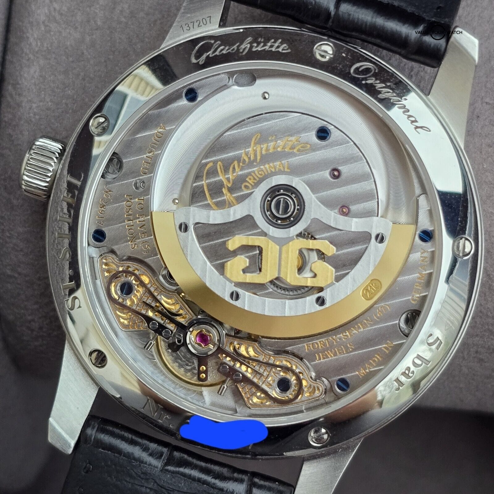 Glashütte Original PanoMaticLunar Moonphase Steel, 40mm Full Set! 2021 - Image 8