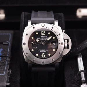 Panerai Luminor Submersible 1000m Men's Black Watch - PAM00243 - Complete Set