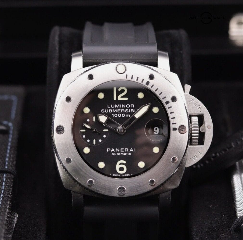 Panerai Luminor Submersible 1000m Men's Black Watch - PAM00243 - Complete Set - Image 6