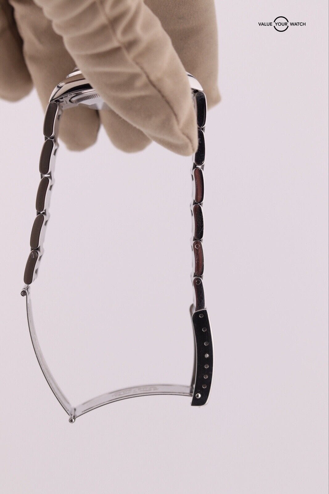 Rolex Air-King 14000m Oyster Bracelet with Black Dial — Watch + Box - Image 3