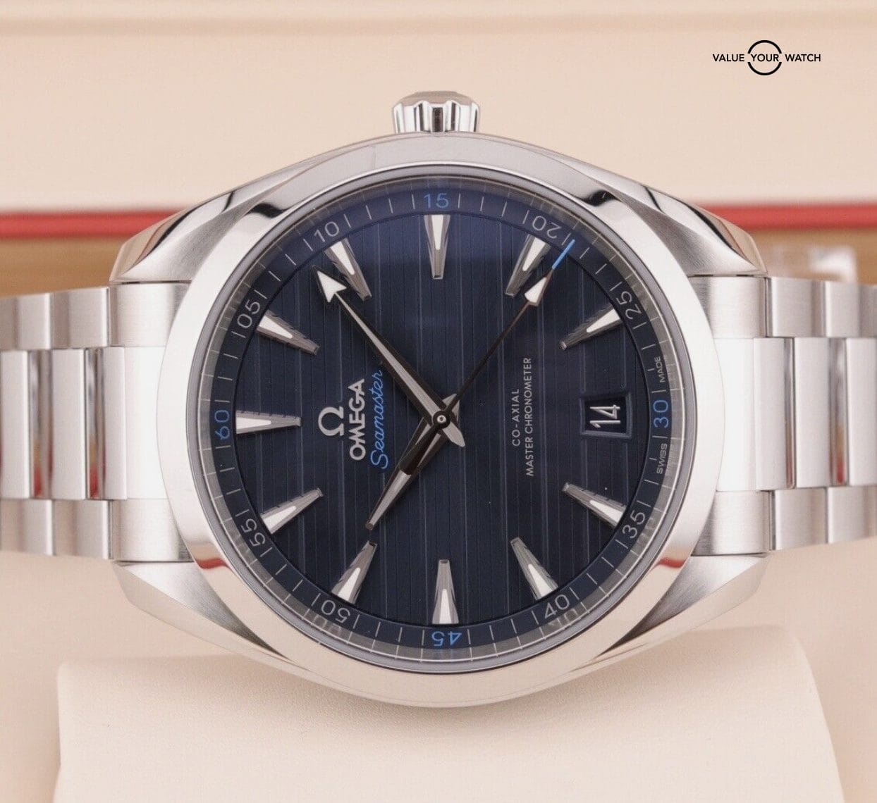 OMEGA Seamaster Aqua Terra Blue Men's Watch - 220.10.41.21.03.001 - Image 10