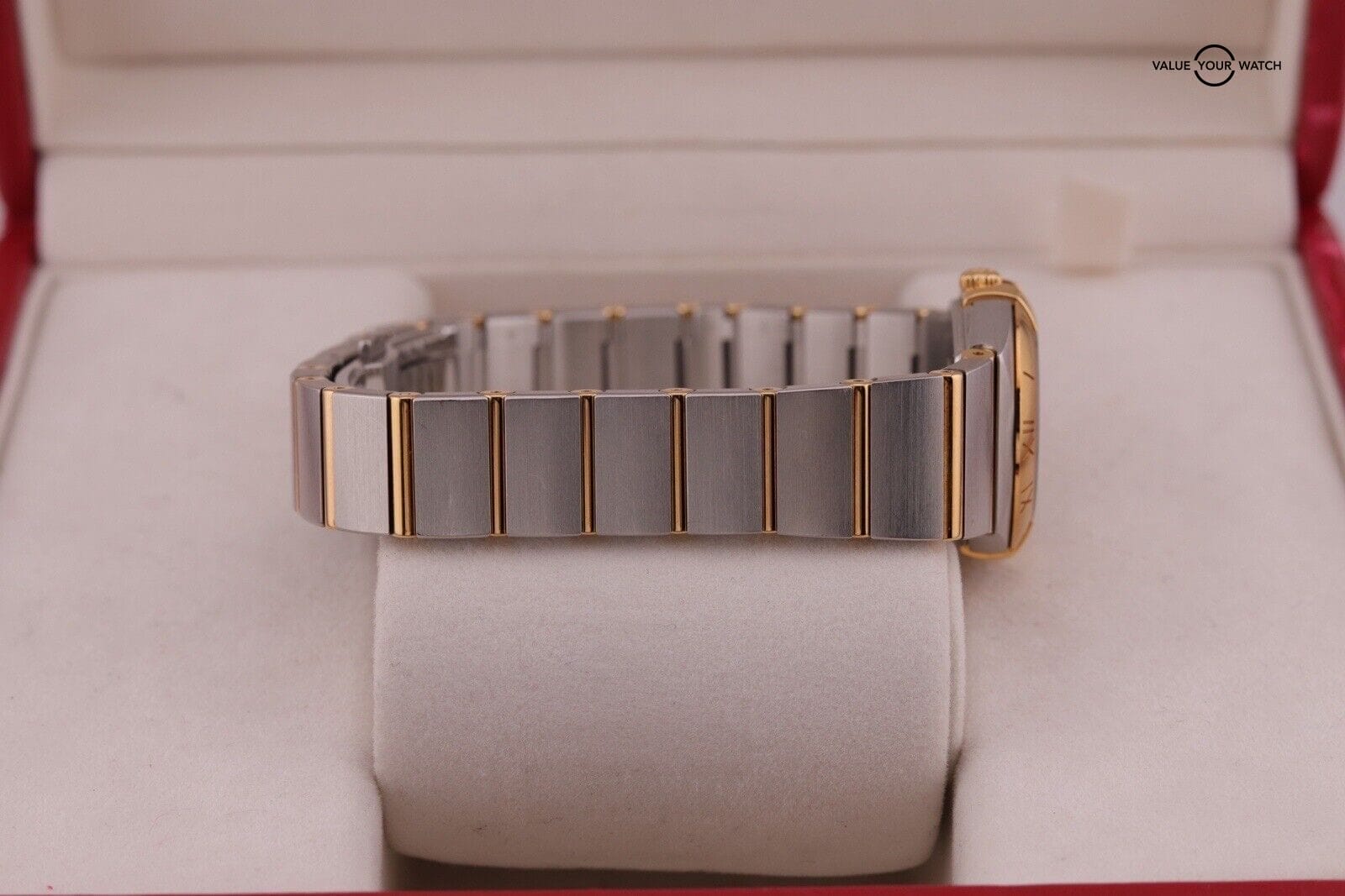 Pre-Owned Omega Constellation Quartz Steel and Rose Gold 24mm 123.20.24.60.02.00 - Image 10
