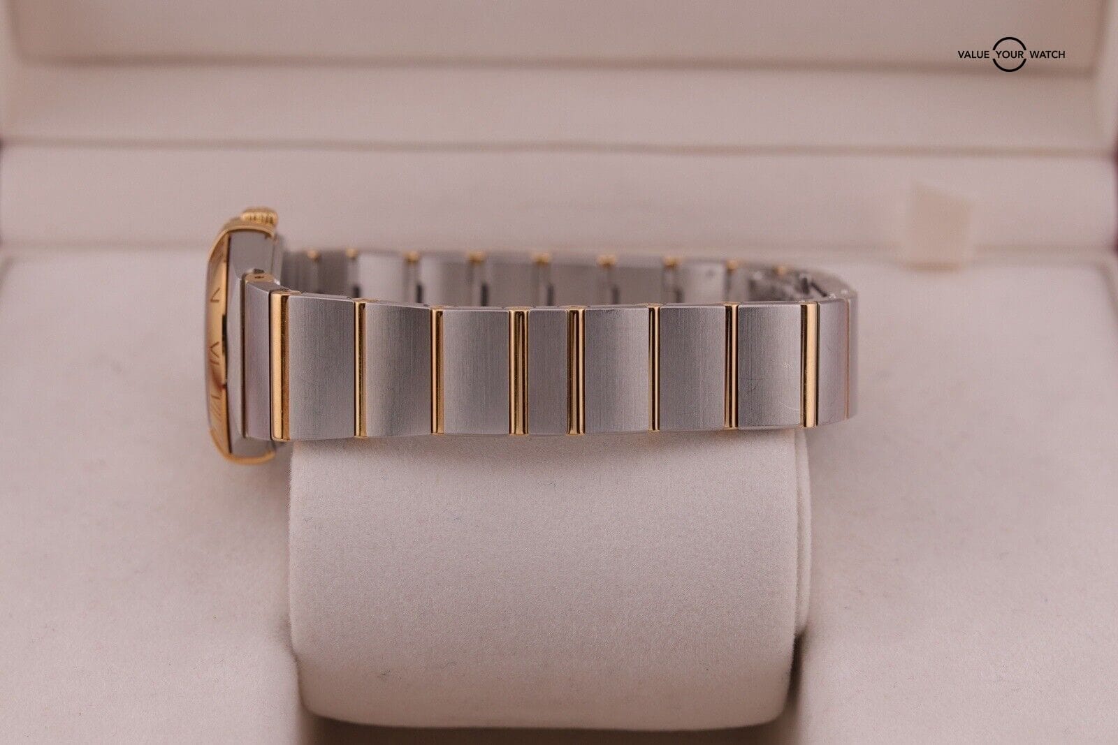 Pre-Owned Omega Constellation Quartz Steel and Rose Gold 24mm 123.20.24.60.02.00 - Image 11