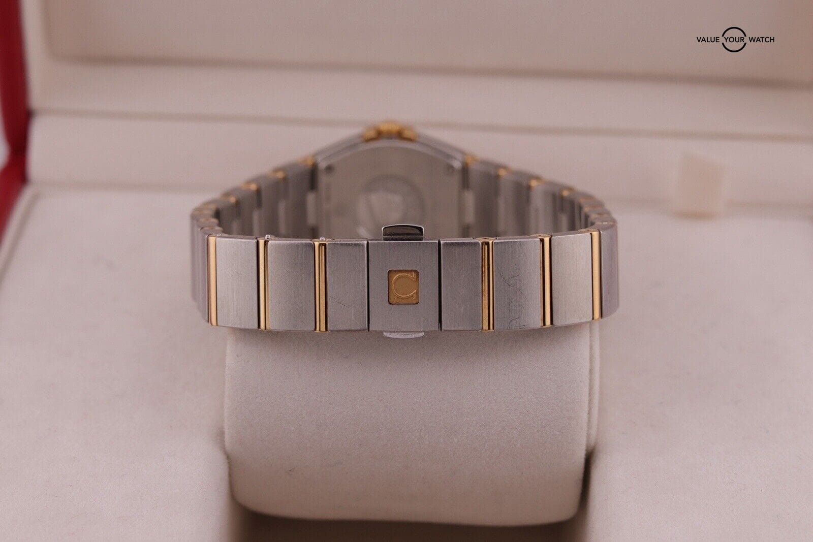 Pre-Owned Omega Constellation Quartz Steel and Rose Gold 24mm 123.20.24.60.02.00 - Image 12