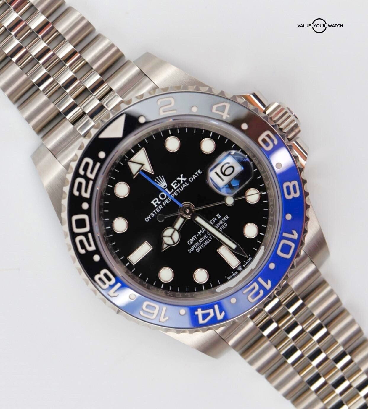Rolex GMT Master-II 126710BLNR Batgirl Jubilee Blue Black Ceramic BOXES/PAPERS! - Image 9
