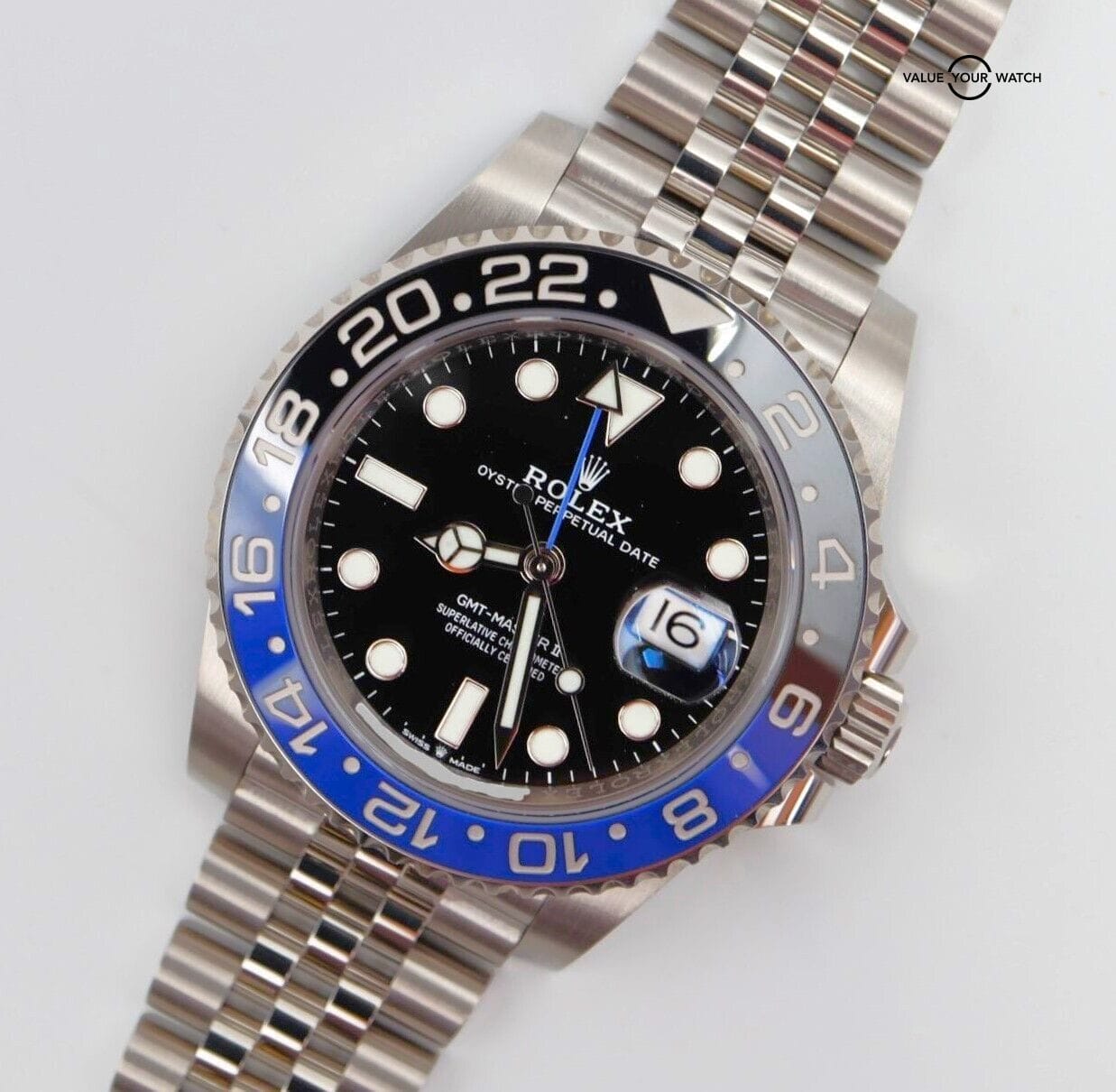 Rolex GMT Master-II 126710BLNR Batgirl Jubilee Blue Black Ceramic BOXES/PAPERS! - Image 10