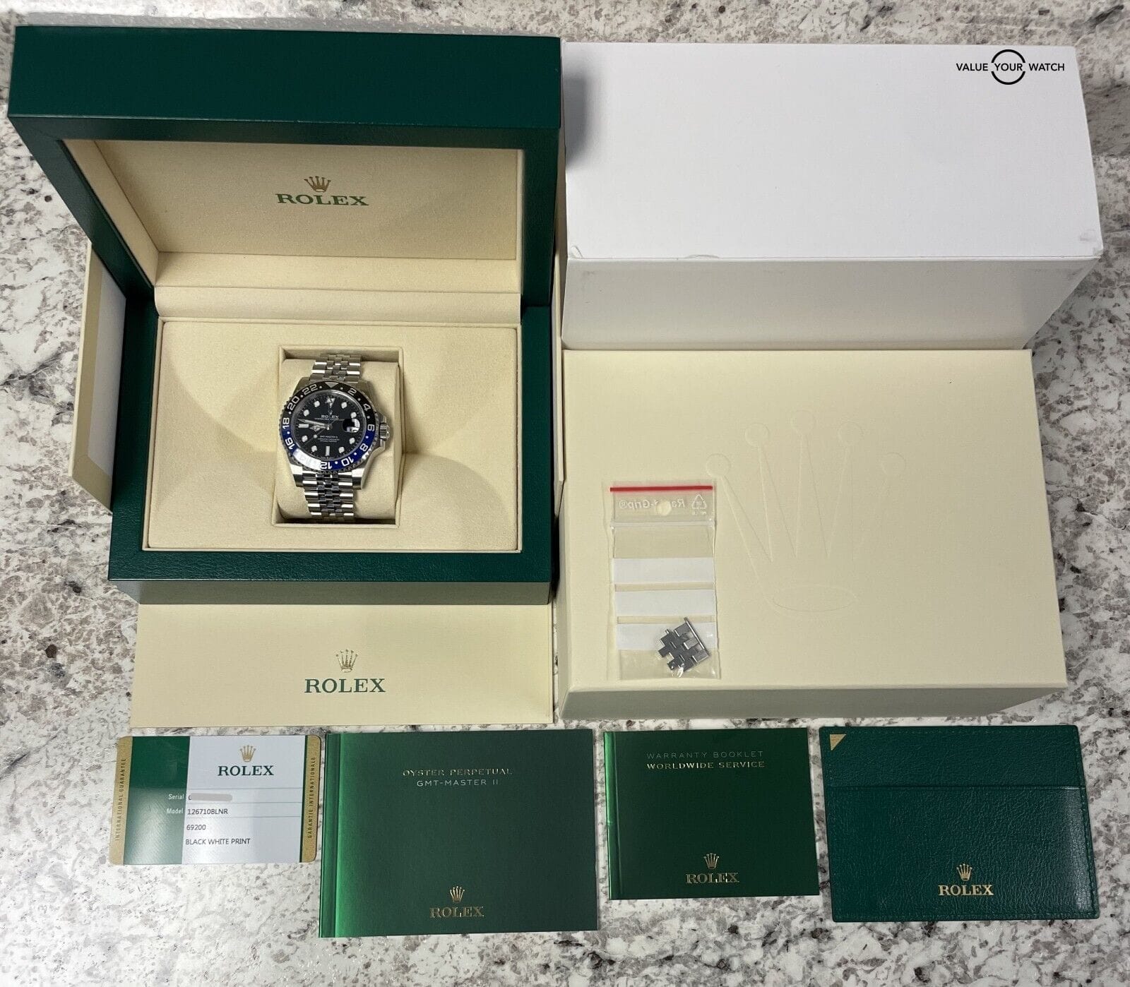 Rolex GMT Master-II 126710BLNR Batgirl Jubilee Blue Black Ceramic BOXES/PAPERS! - Image 12