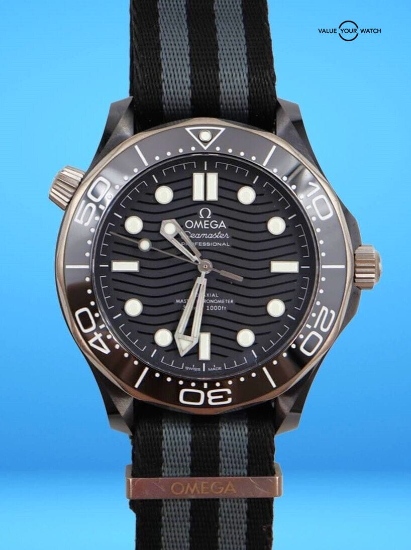 Nato Seamaster Pro 300 Omega Seamaster Diver 300M Black Ceramic