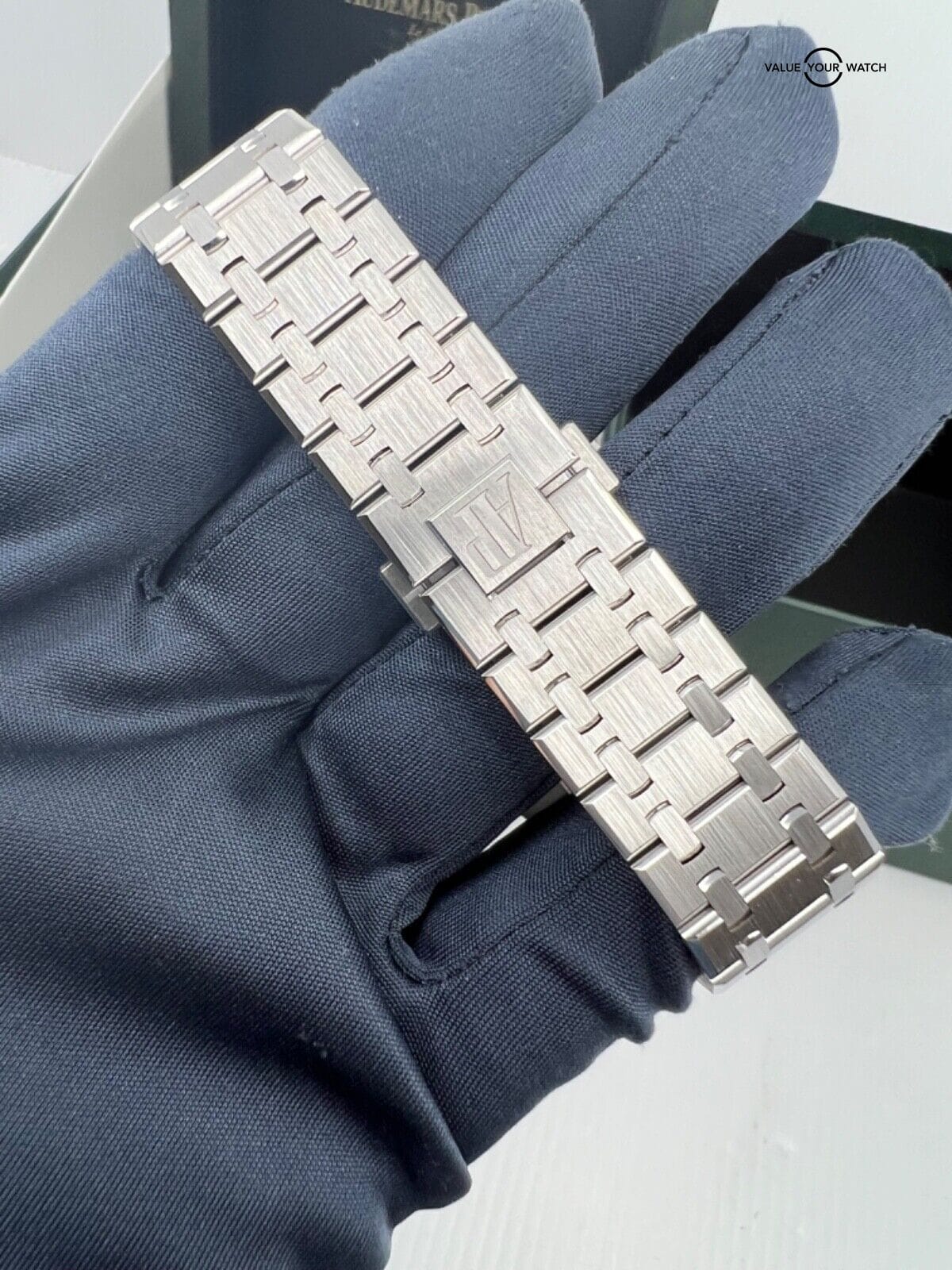 Ltd 100 Pieces Ice Blue Baguette Dial Audemars Piguet AP Royal Oak White Gold 41 - Image 5