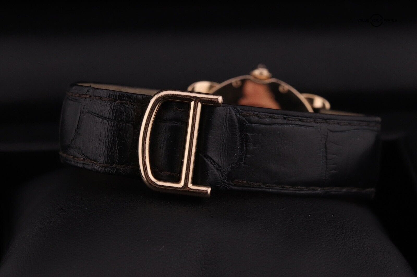 Cartier Ronde Louis 29mm 18K Rose Gold Cream Dial Diamond Ladies Watch WR000351 - Image 7