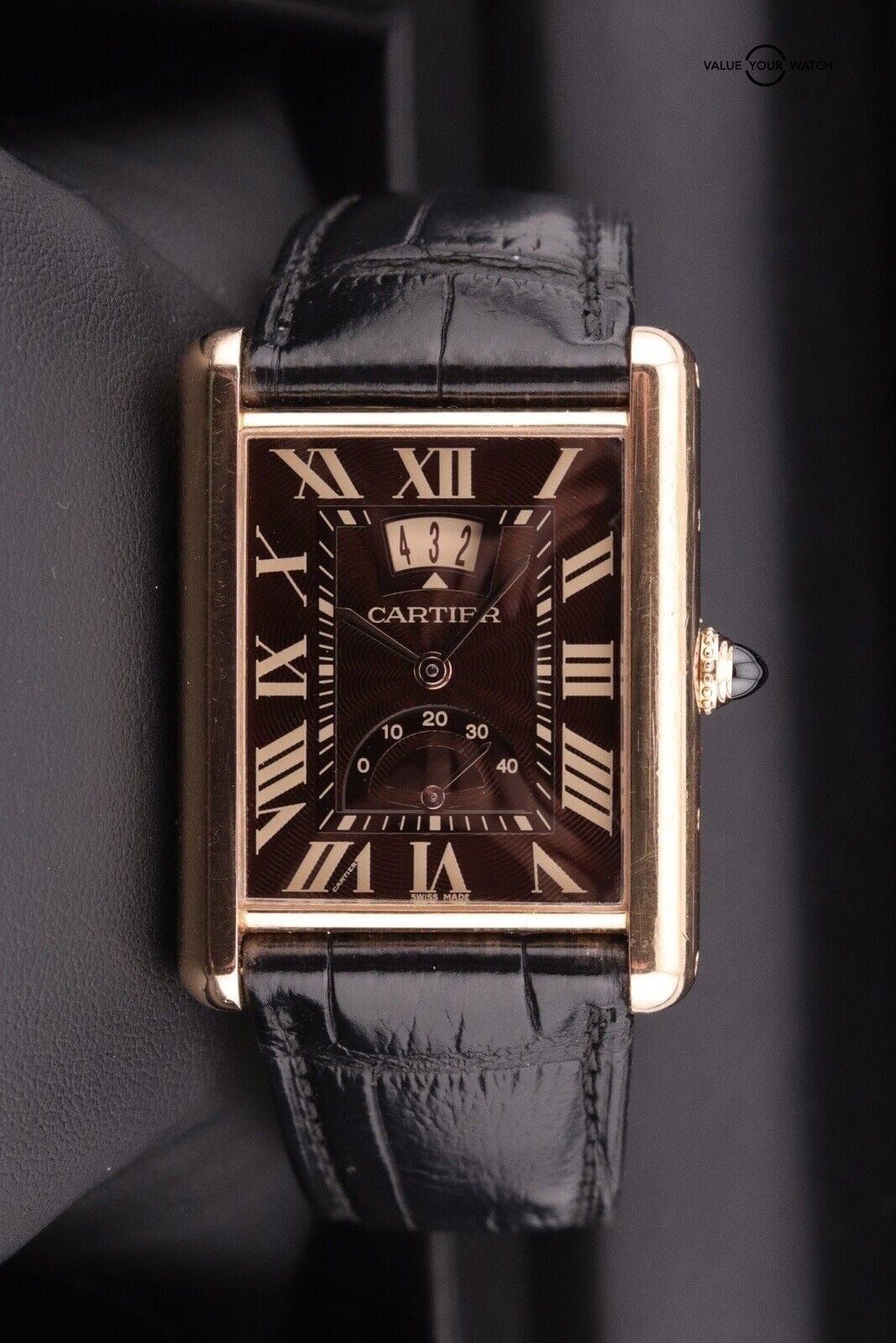 Cartier Tank Louis XL Power Reserve | W1560002 | Solid 18kt Rose Gold - Image 3