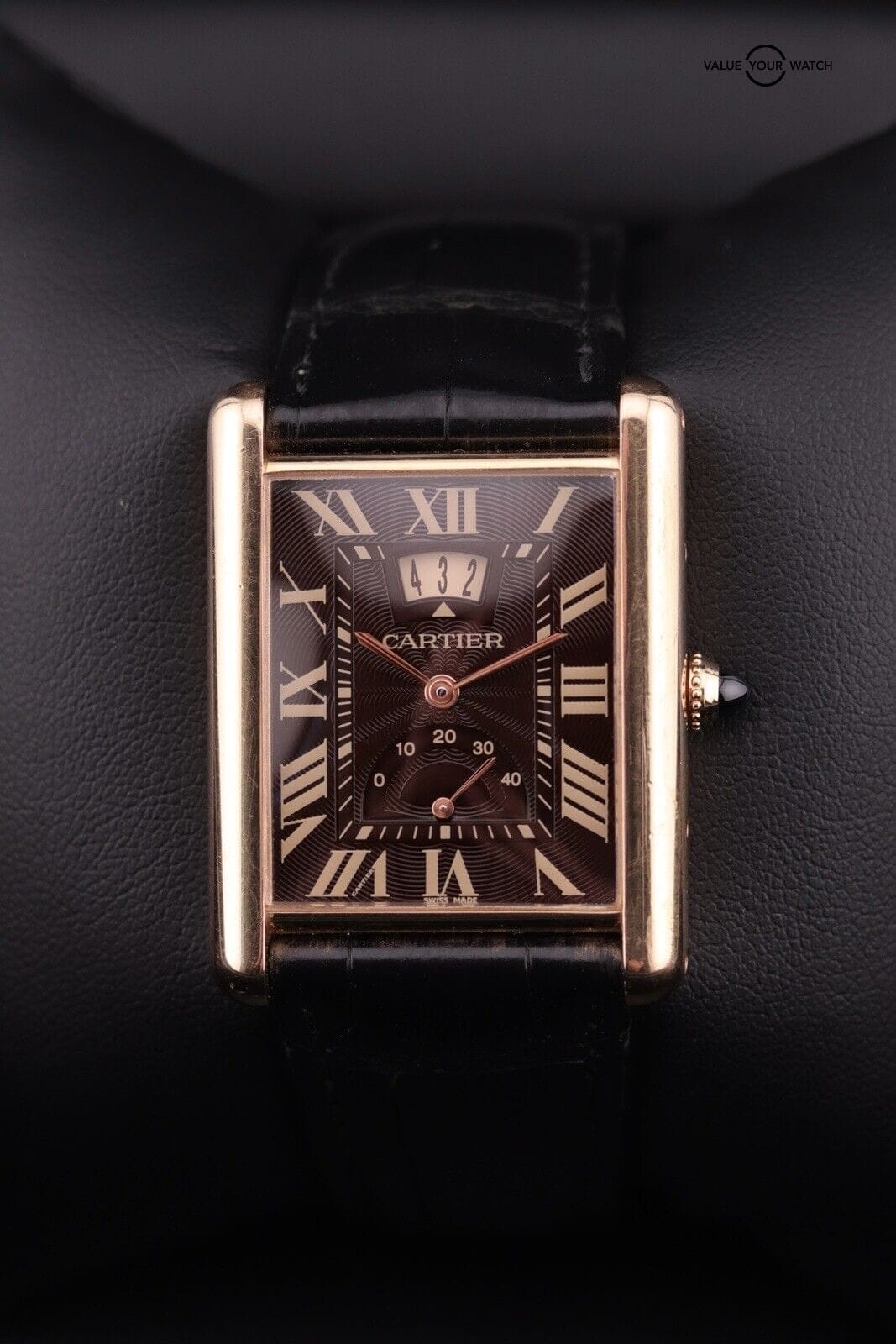 Cartier Tank Louis XL Power Reserve | W1560002 | Solid 18kt Rose Gold - Image 13