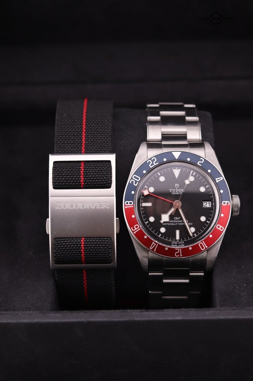 TUDOR Black Bay GMT Pepsi | 79830RB | 2021 Complete Set + Extra Strap - Image 8