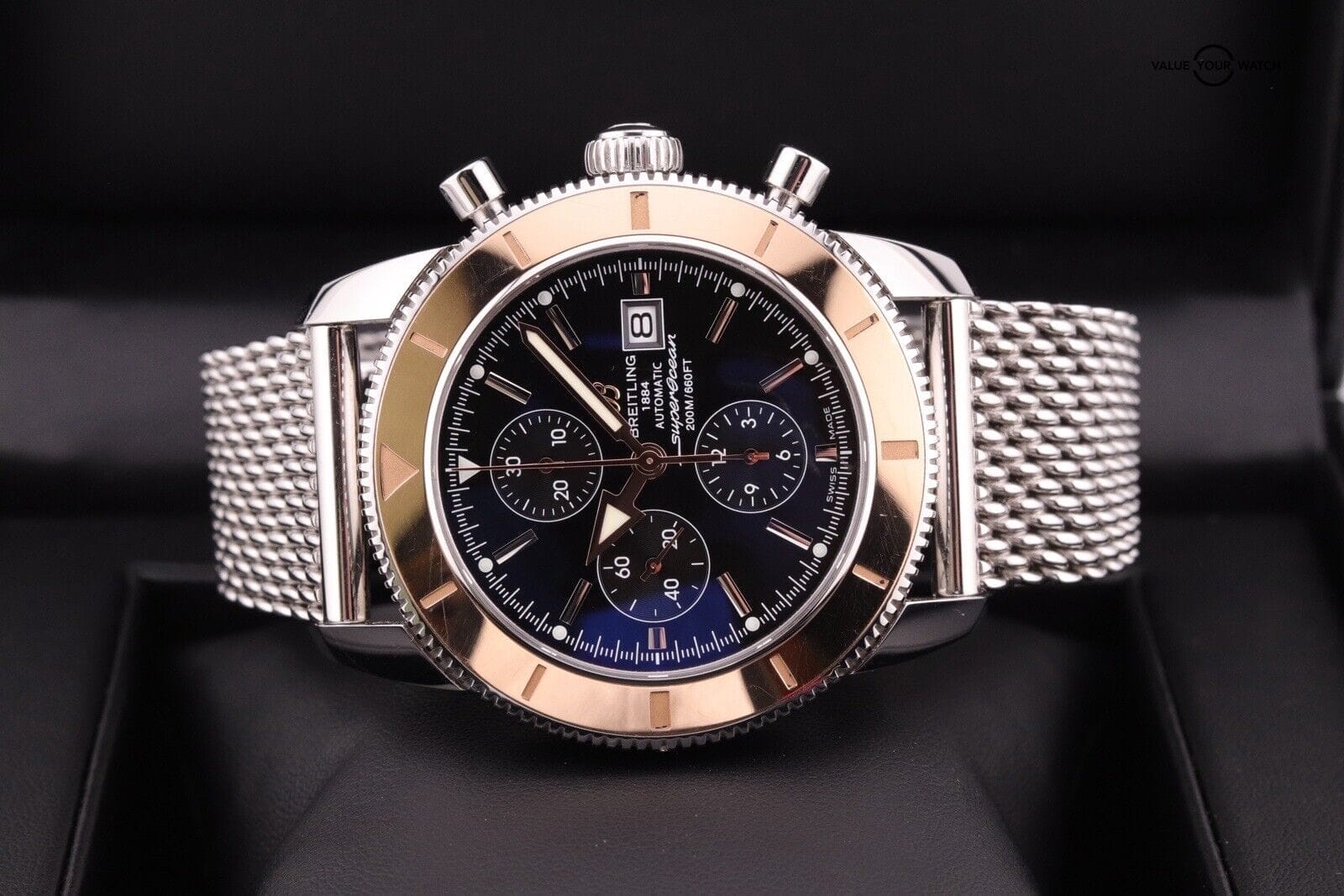 Breitling Superocean Heritage Chronograph | U1332012 | Gold Bezel | Complete