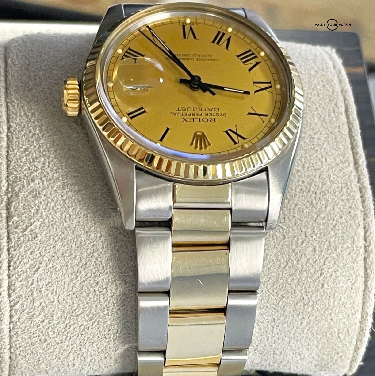 1982 Rolex Datejust 16013 BUCKLEY CHAMPAGNE DIAL 36mm! - Image 11