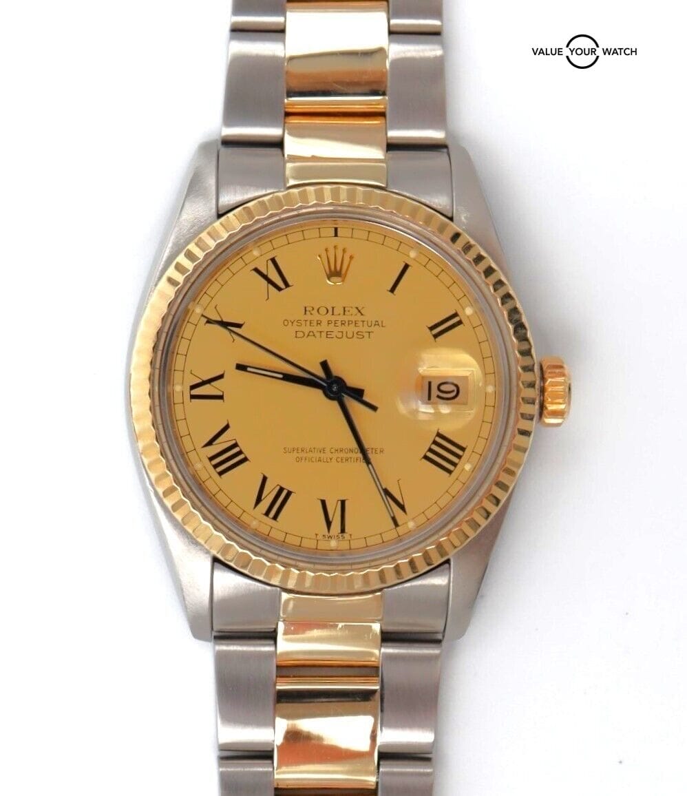 1982 Rolex Datejust 16013 BUCKLEY CHAMPAGNE DIAL 36mm! - Image 7