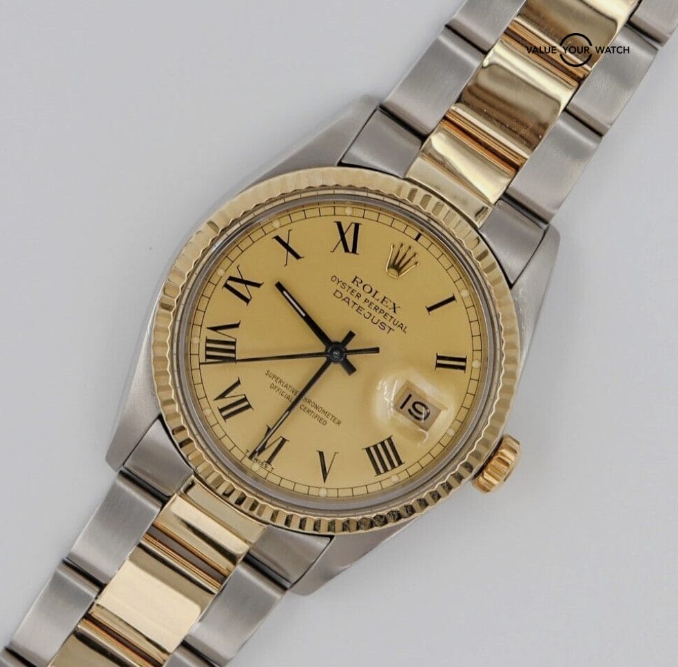 1982 Rolex Datejust 16013 BUCKLEY CHAMPAGNE DIAL 36mm! - Image 5