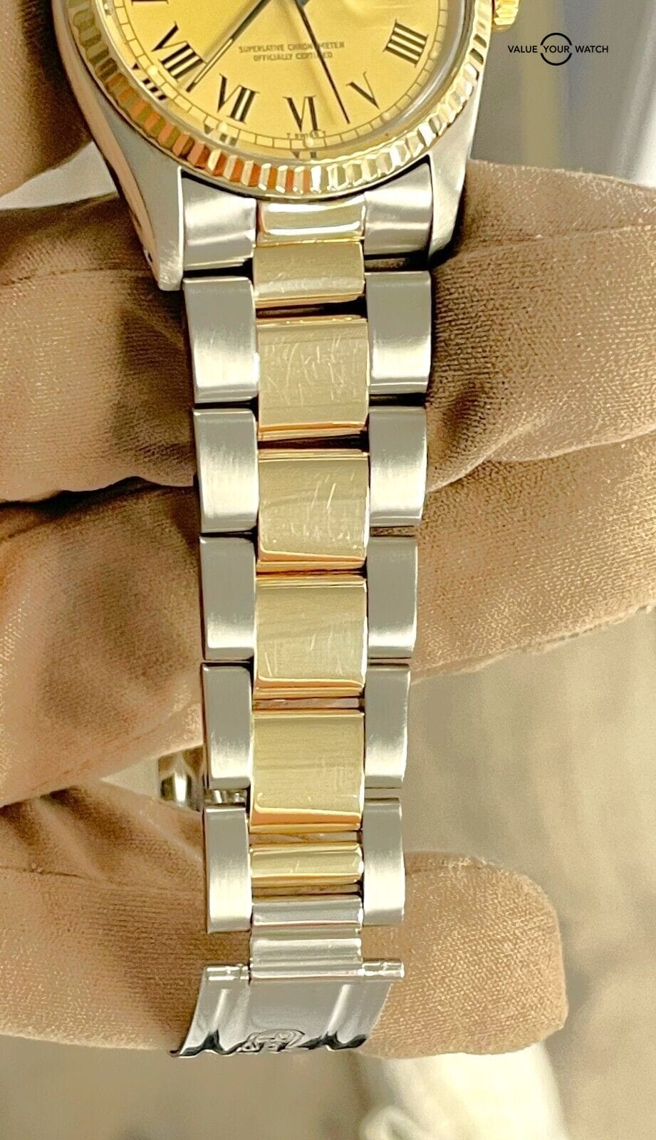 1982 Rolex Datejust 16013 BUCKLEY CHAMPAGNE DIAL 36mm! - Image 3