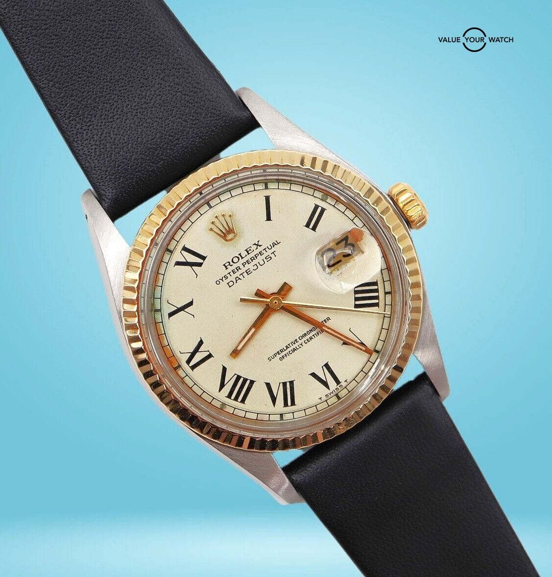 1975 Rolex Datejust 1601 BUCKLEY DIAL 36mm! - Image 9