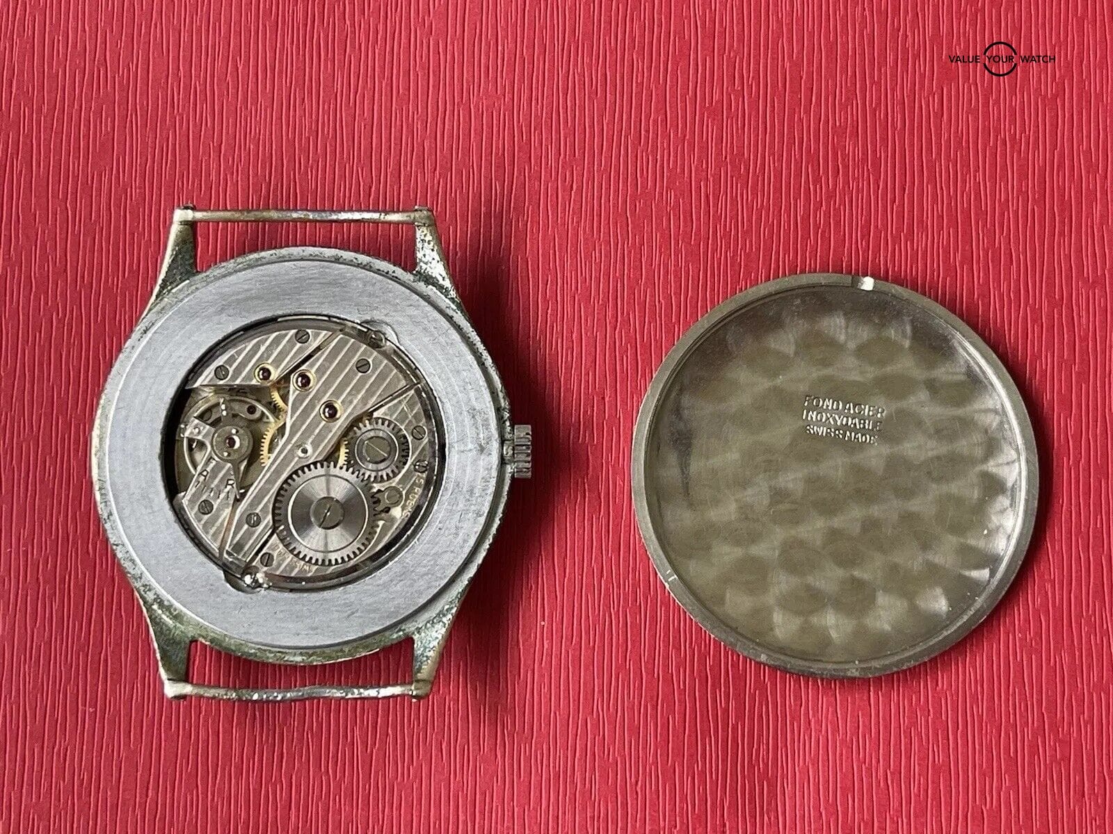 Contex Military Pilot Wrist Watch 38mm Jumbo Black Dial Mechanical Runs Estate - Image 4