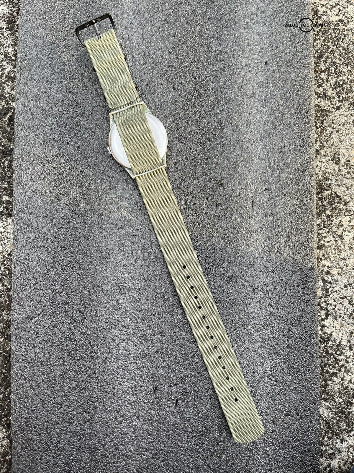 Contex Military Pilot Wrist Watch 38mm Jumbo Black Dial Mechanical Runs Estate - Image 5