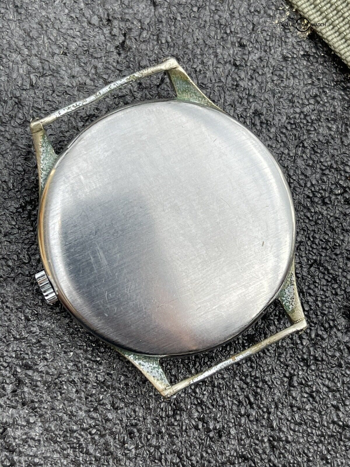 Contex Military Pilot Wrist Watch 38mm Jumbo Black Dial Mechanical Runs Estate - Image 6