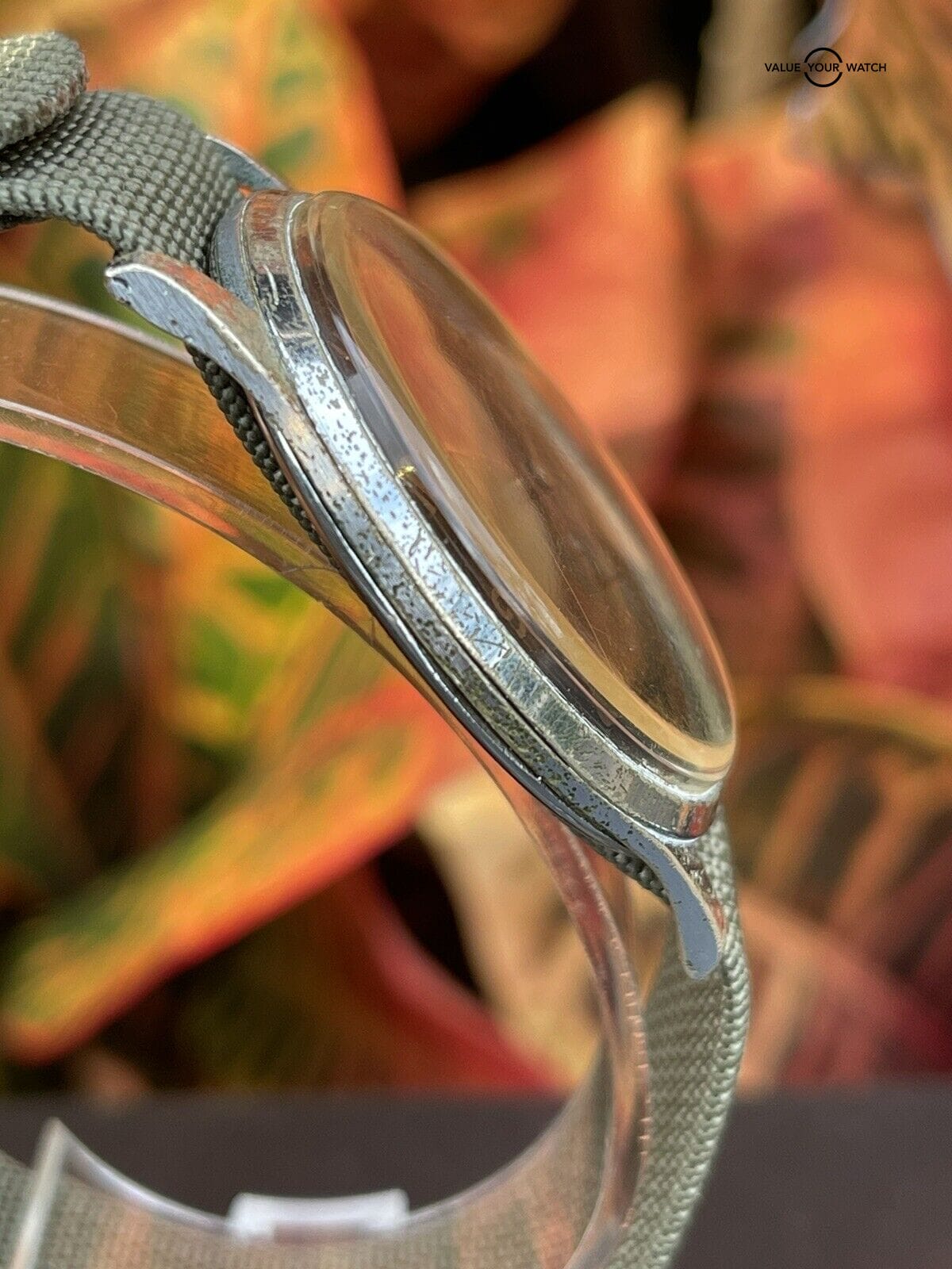 Contex Military Pilot Wrist Watch 38mm Jumbo Black Dial Mechanical Runs Estate - Image 9