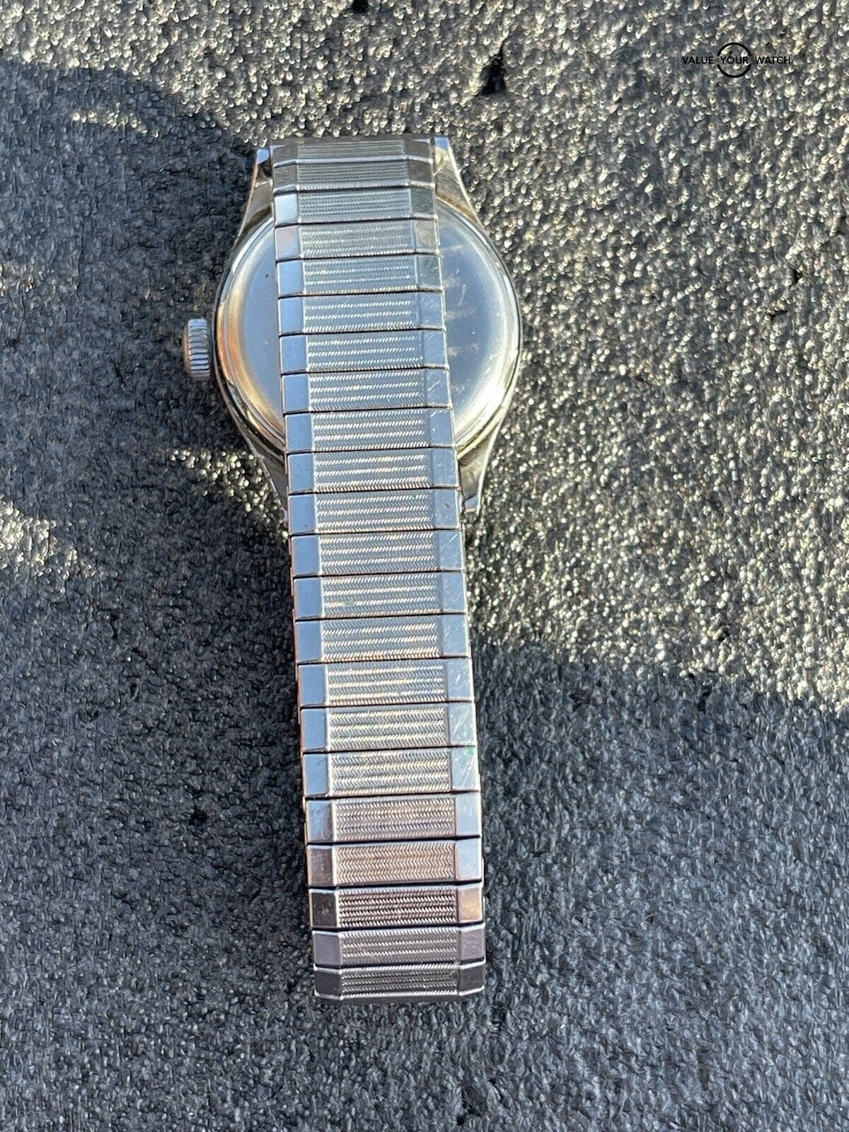 Vintage Eska 17 Jewels Self-Wind Bumper Auto Military Field Watch Estate Sale - Image 7