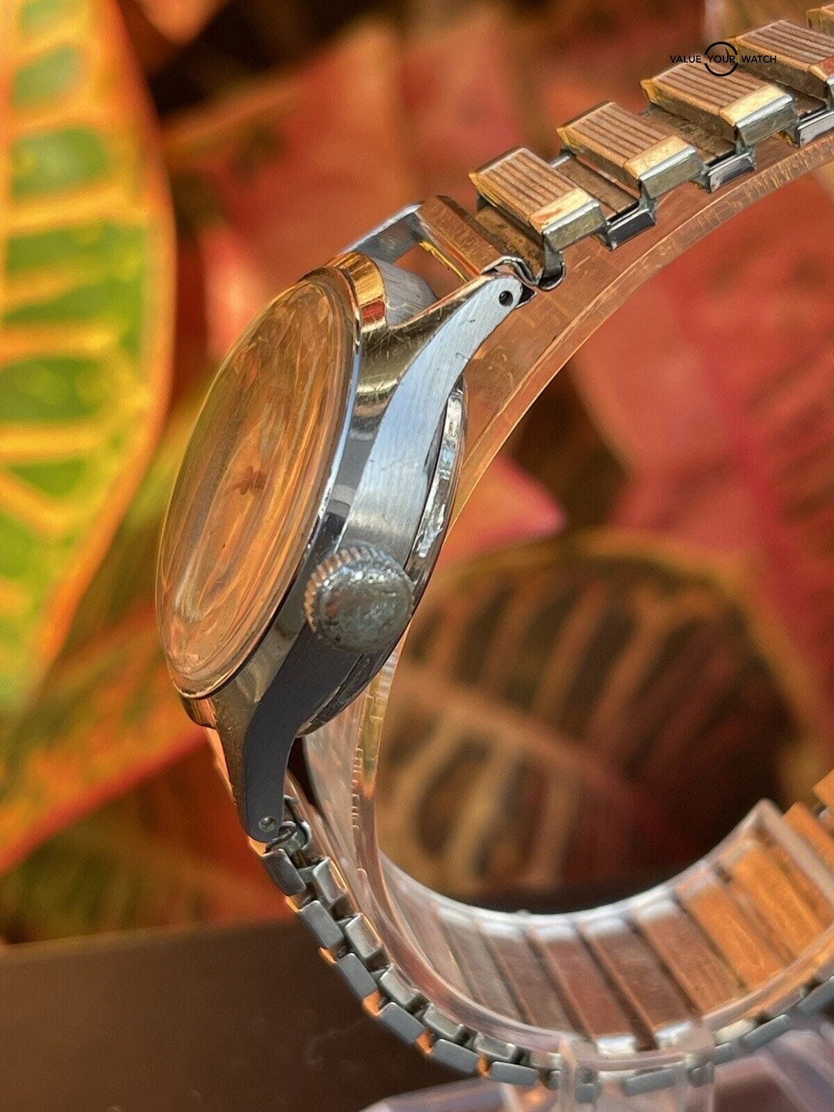 Vintage Eska 17 Jewels Self-Wind Bumper Auto Military Field Watch Estate Sale - Image 8