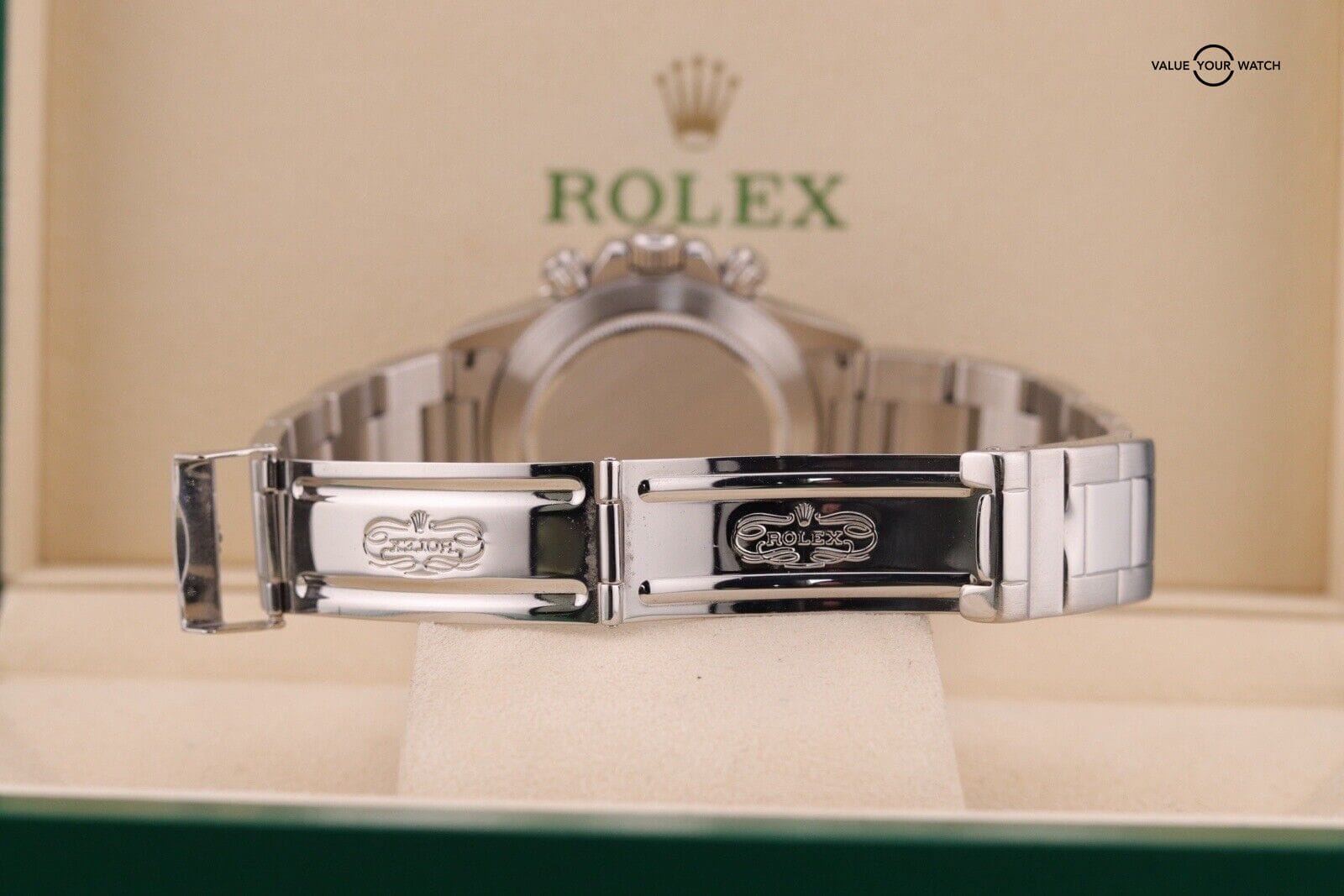 Rolex Daytona Cosmograph ZENITH White Stainless Steel 40mm Watch 16520 - Image 3