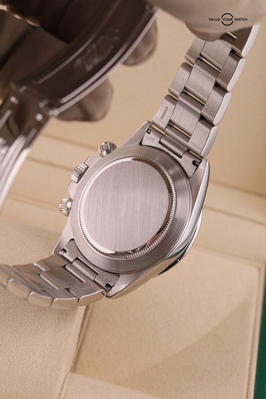 Rolex Daytona Cosmograph ZENITH White Stainless Steel 40mm Watch 16520 - Image 4