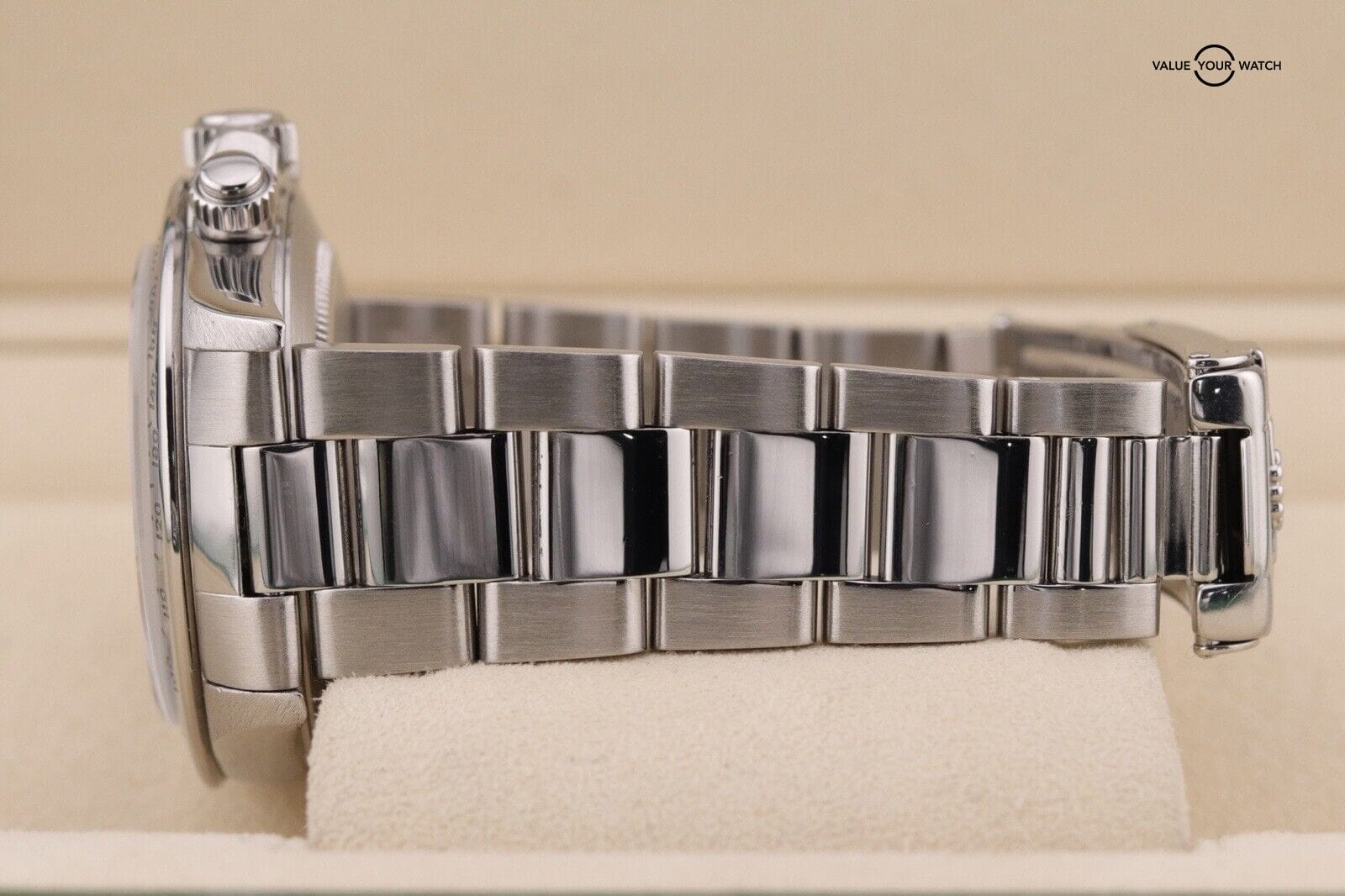 Rolex Daytona Cosmograph ZENITH White Stainless Steel 40mm Watch 16520 - Image 10