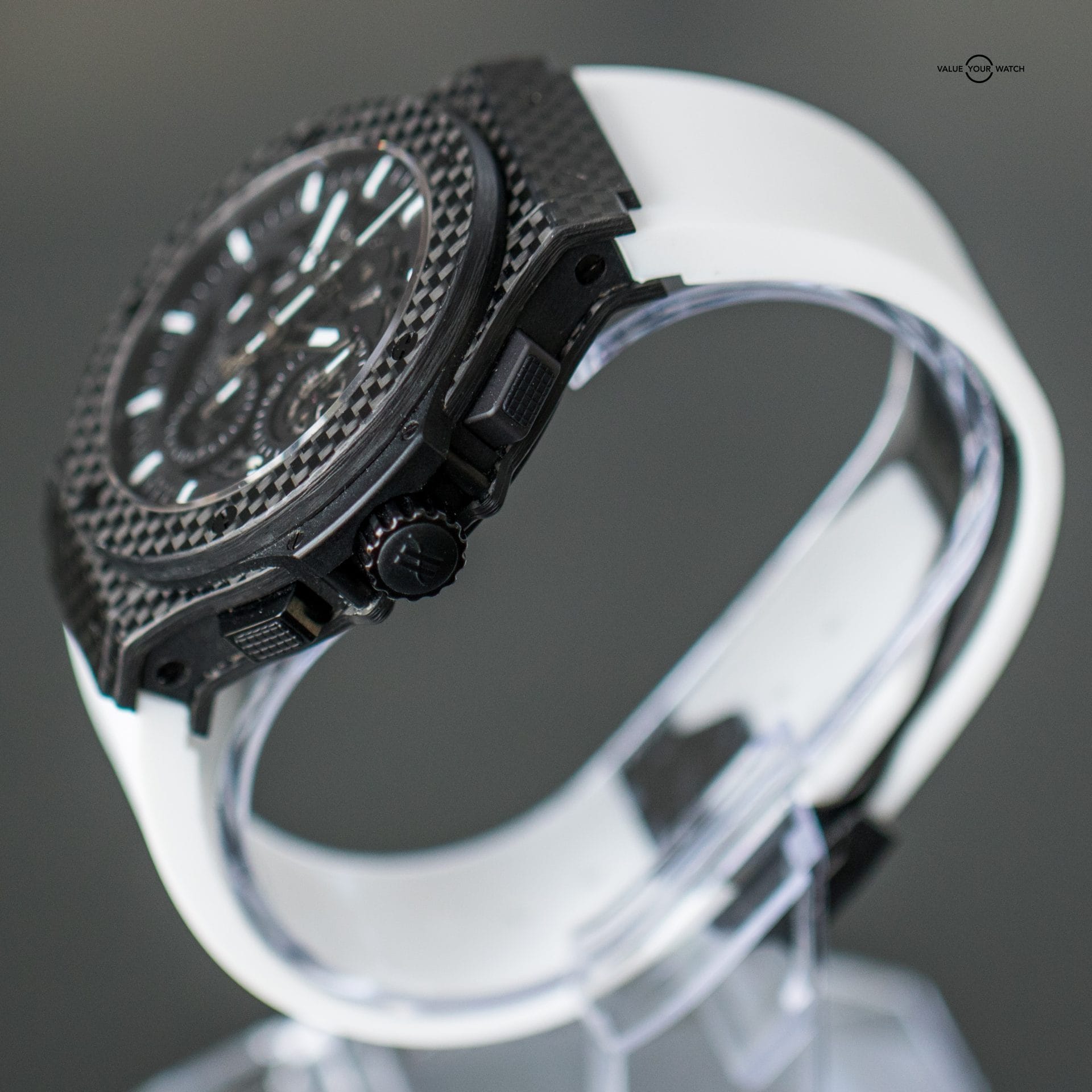 44mm Hublot Big Bang Aero Bang. Carbon Fiber case Box&Papers 311.QX.1124.RX - Image 4