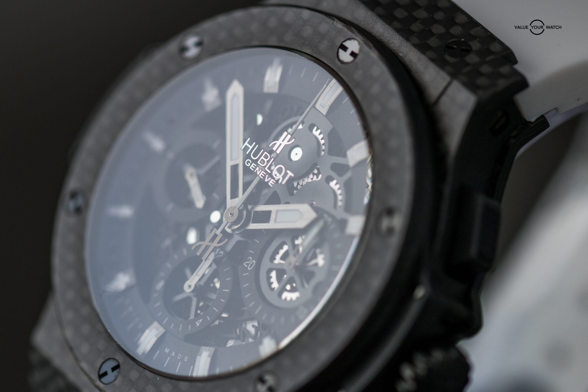 44mm Hublot Big Bang Aero Bang. Carbon Fiber case Box&Papers 311.QX.1124.RX - Image 11