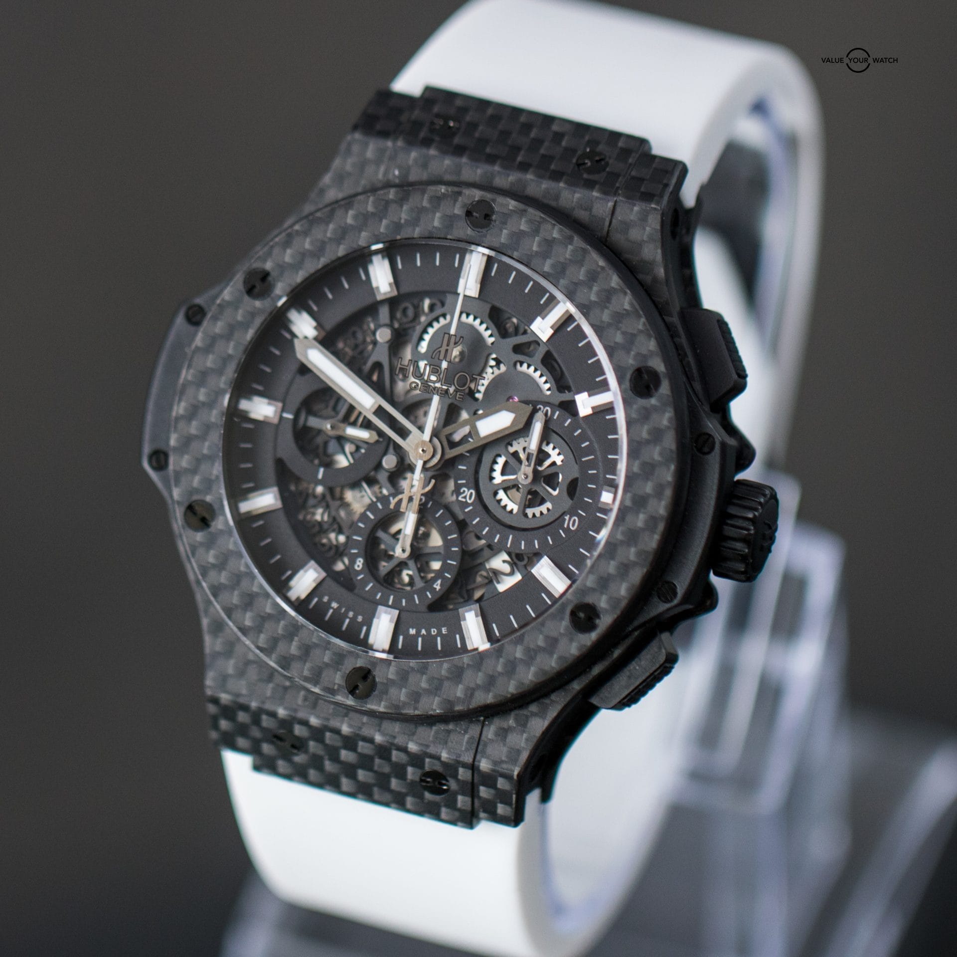 44mm Hublot Big Bang Aero Bang. Carbon Fiber case Box&Papers 311.QX.1124.RX - Image 2