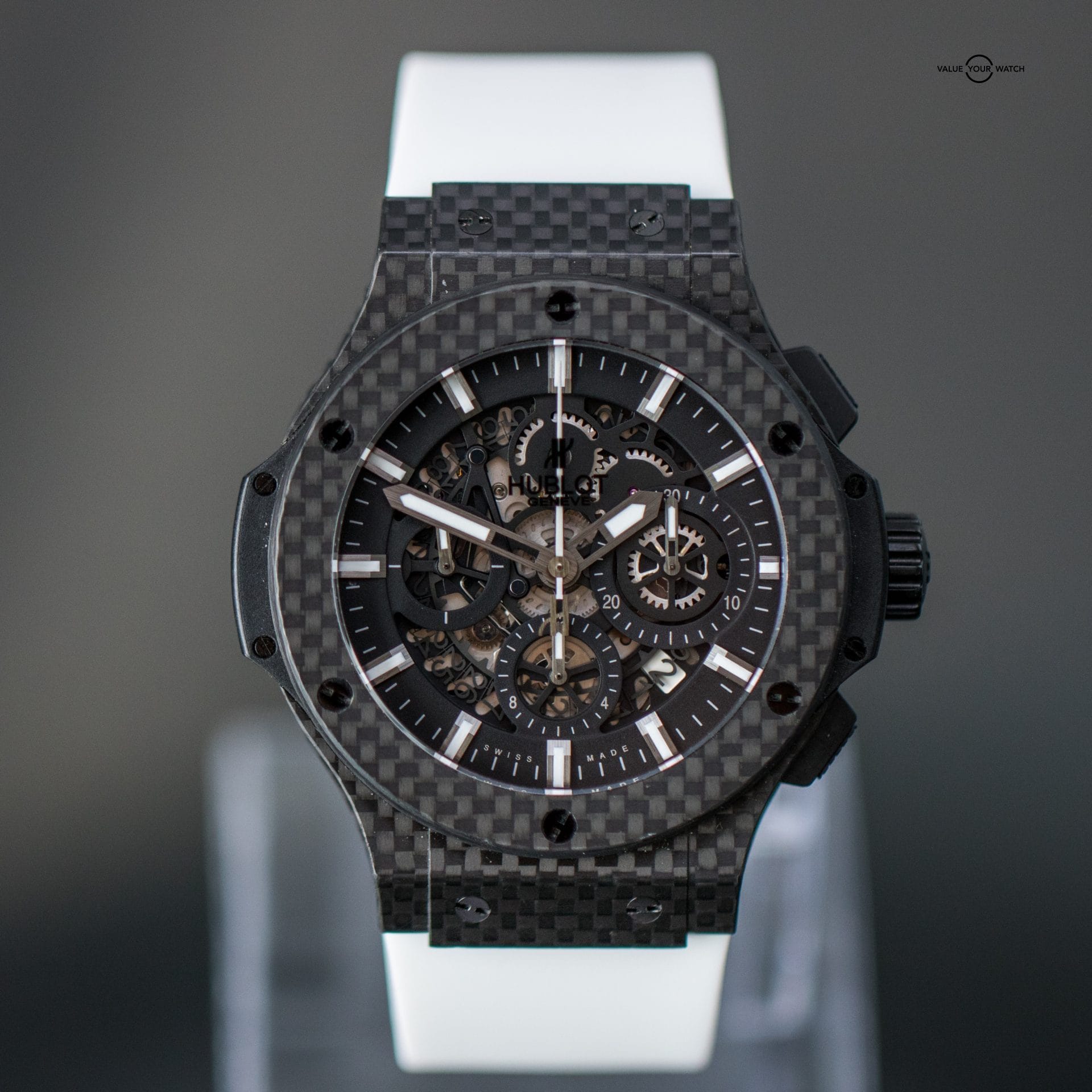 44mm Hublot Big Bang Aero Bang. Carbon Fiber case Box&Papers 311.QX.1124.RX - Image 3