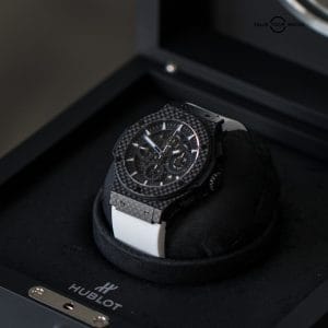 44mm Hublot Big Bang Aero Bang. Carbon Fiber case Box&Papers 311.QX.1124.RX