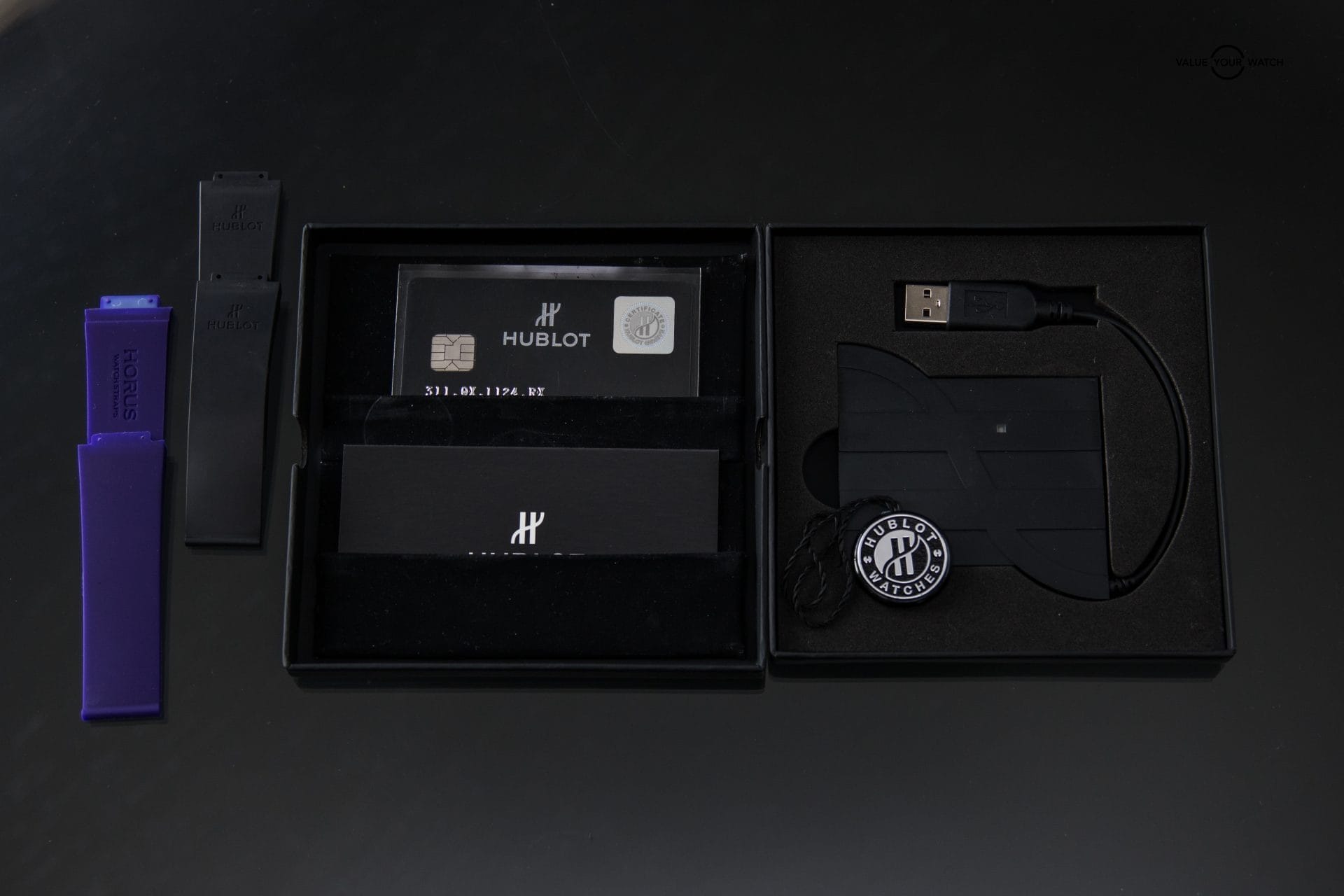 44mm Hublot Big Bang Aero Bang. Carbon Fiber case Box&Papers 311.QX.1124.RX - Image 8