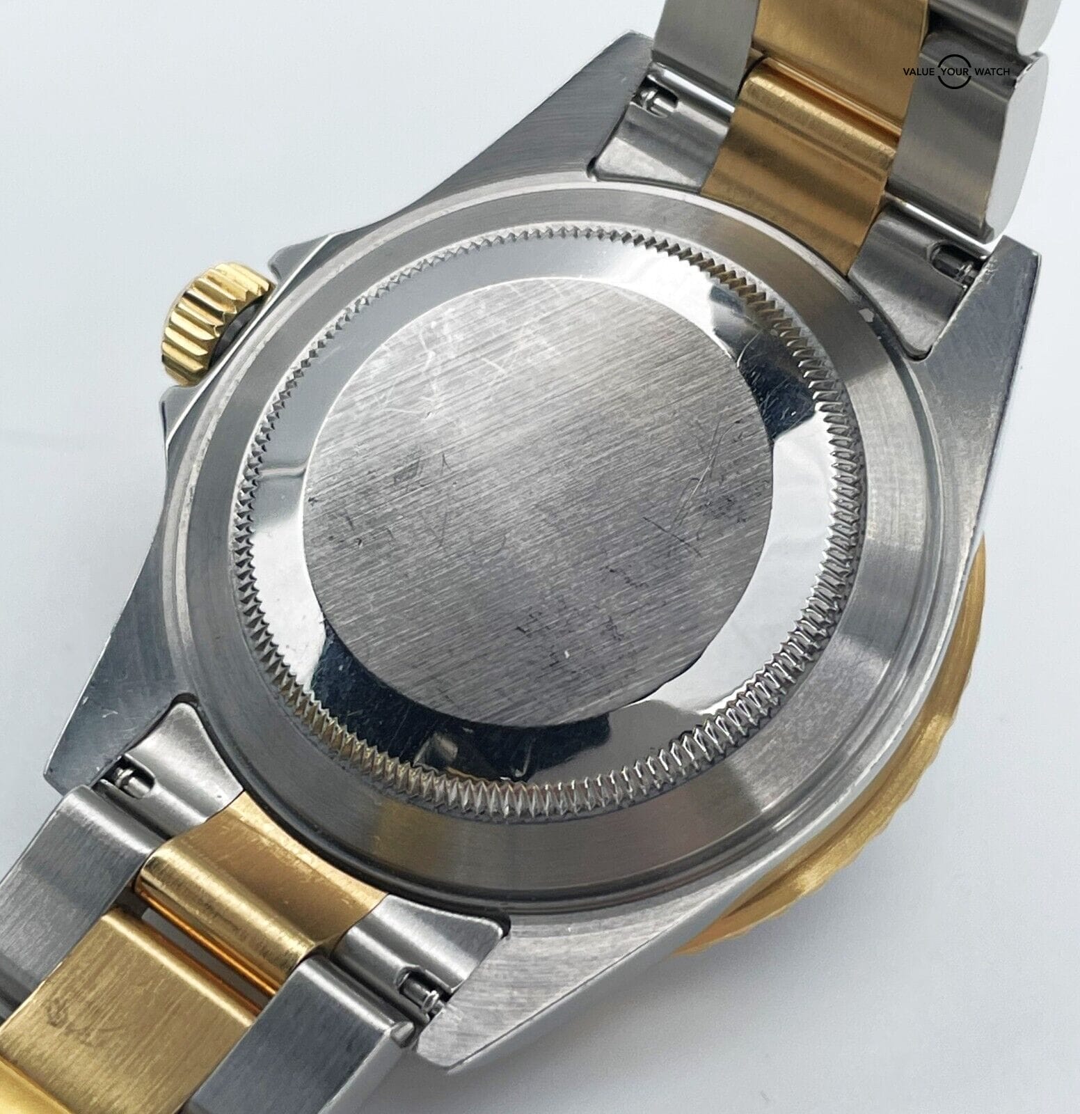 2006 Rolex Submariner 16613 Slate Serti Dial 18K Yellow Gold and SS BOXES/PAPERS - Image 11