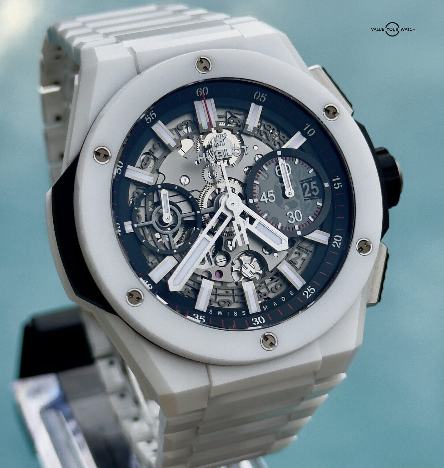 Hublot Big Bang Integrated White Ceramic - Full Set - 451.HX.1123.HX - Image 2