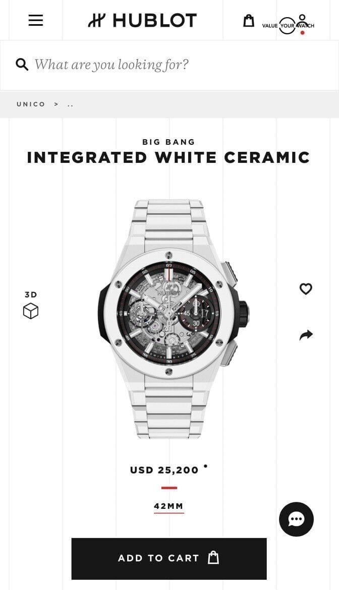 Hublot Big Bang Integrated White Ceramic - Full Set - 451.HX.1123.HX - Image 3