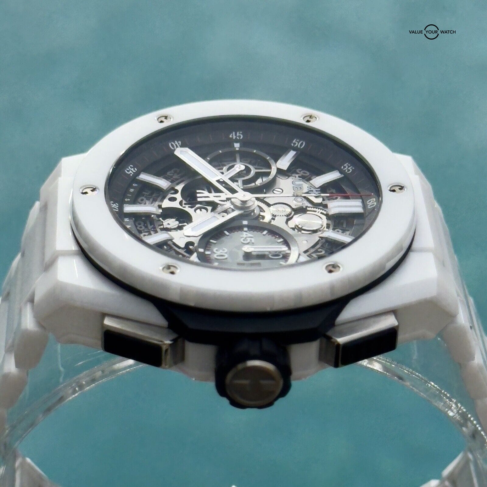 Hublot Big Bang Integrated White Ceramic - Full Set - 451.HX.1123.HX - Image 6