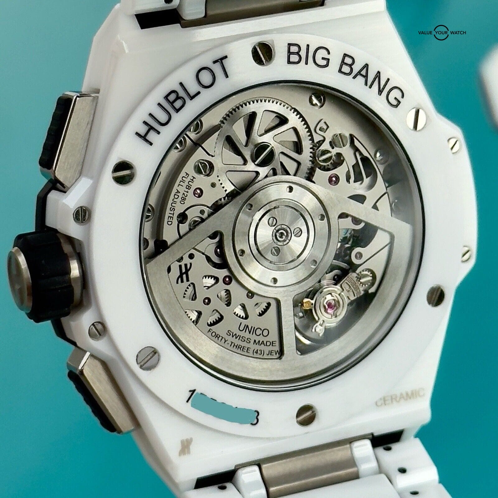 Hublot Big Bang Integrated White Ceramic - Full Set - 451.HX.1123.HX - Image 10