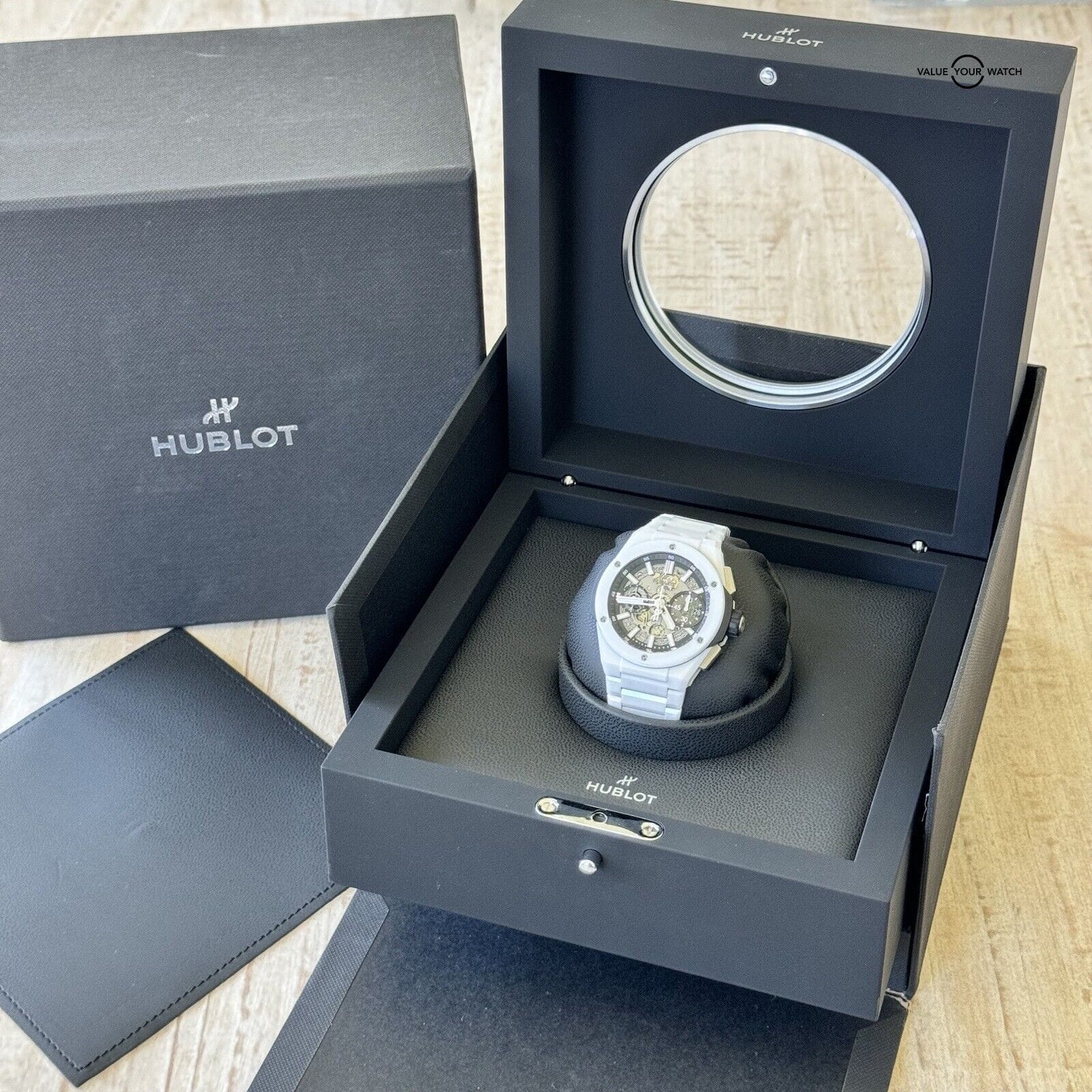 Hublot Big Bang Integrated White Ceramic - Full Set - 451.HX.1123.HX - Image 11